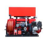 Ansamblu portabil pentru stingerea incendiilor - pompă centrifugă Vallfirest