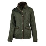 Jachetă matlasată pentru femei Nydala Classic Pinewood